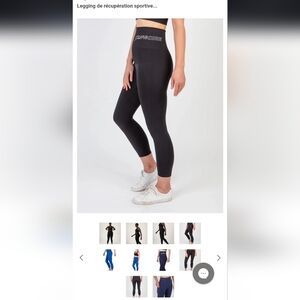 Patented Sports Recovery Post-Partum "Charlotte" 7/8 Legging With Side Pocket